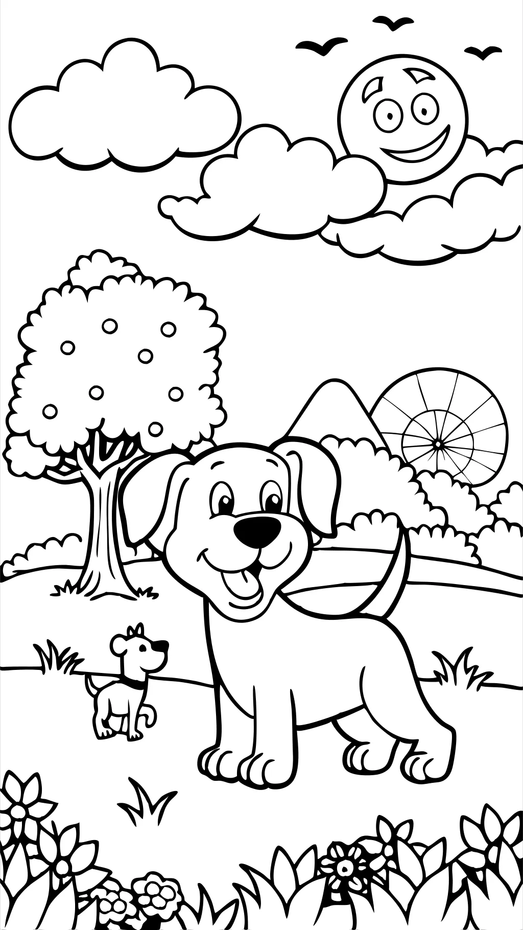 Clifford The Big Red Dog Coloring Pages